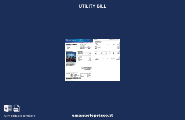 stile verificato Pagine delle bollette delle utenze di Globe myBusiness Filippin